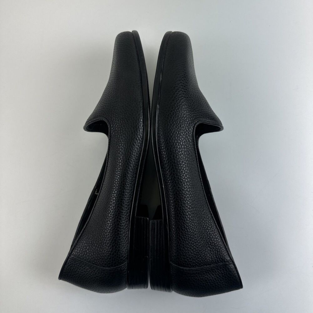 Trotters Black Leather Loafers - Picture 11 of 15